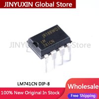 10-100Pcs LM741CN LM741 operational Amplifier Compensation type operational amplifier IC DIP-8 IC Chip