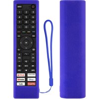 Covers for Hisense ERF3F80H ZDB1210320 TV Remote Control Silicone Protective Remote Control Case With Loop Cape
