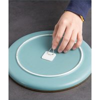 30Pcs Invisible Adhesive Plate Hanger Sticky Photo Frame Hangers Without Nails for Plate Pictures Wall Art Decor Supplies