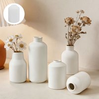 DIY Plaster Cement Vase Silicone Mold Handmade Gypsum Casting Mini Flowerpot Mould for Dried Flowers Desktop Decoration Crafts
