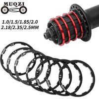 MUQZI 5pcs Bike Hub Washer 7 8 9 10 11 Speed Cassette Freehub Body Spacer 1mm 1.5mm 1.85mm 2mm 2.18mm 2.35mm 2.5mm