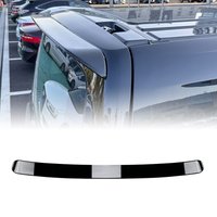 Rear Trunk Roof Spoiler Wing For Mercedes Benz V-Class W447 2016-2024 Carbon Fiber Look/Gloss Black Car Tail Upper Splitter Lip