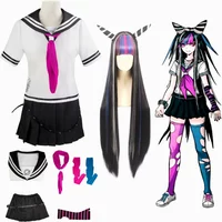 Anime Super Dangan Ronpa 2 Danganronpa Ibuki Mioda Dress Uniform Cosplay Costume 2026