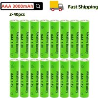 Original Rechargeable Battery AAA 3000mAh 1.5V for Computer Clock Radio Video Game Digital Camera AAA battery