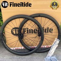 AliExpress FineRide Factory Sale Carbon Racing Road Wheelset 700C Gravel Road Long Travel Bike Rim Disc Brake Center Lock 36T Ratchet Bicycle Wheels