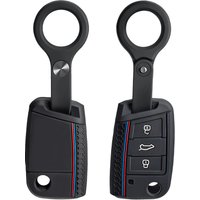 Silicone Car Folding Remote Key Case Cover For Volkswagen VW Polo Golf 7 MK7 Tiguan Passat Jetta E-golf Keychain Accessories