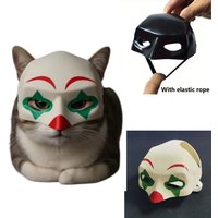 Halloween Bat Pet Mask for Cats Dogs Cool Black Cute Funny Photo Prop Pet Accessory Toy for Adults Holiday Party Decor Gift