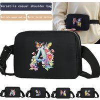 Daily Wear‑proof Star Embellished Crossbody Bag Fashion Zipper Casual Shoulder Purse Suitable for Teen Girls & Women