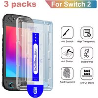 9H HD Screen Protector For Nintendo Switch 2 Tempered Glass Clear Protective Film Anti-Scratch for NS Switch2 Gaming Accessories