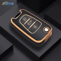 TPU Car Key Case Cover For Hyundai I20 I30 Ix20 Ix35 Elantra Accent for Kia Sportage Rio 3 Soul Optima Ceed Pro K5 K2 Keychain