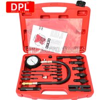 Professional Diesel Engine Cylinder Compression Tester Tool Kit Set Pressure Gauge Tester Kit Set TU-15B Detection Table