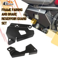 For Yamaha XSR 700/ Xtribute2015-2025 2024 2023 2022 Side Panel Frame Cover Brake Fluid Reservoir Guard Motorcycle Accessories