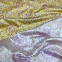 Yarn Dyed Jacquard Fabric New Chinese Style Baoxiang Floral Premium for Jacket Vest Dress Suit Bag DIY Sewing Accessories