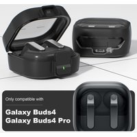 Cover for Samsung Galaxy Buds 4/Buds 4 Pro Case (2026) Secure Lock Translucent TPU Soft Shell for Buds 4 Pro / Buds 4 Case Coque