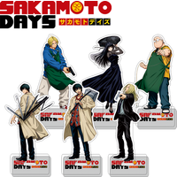 15CM Sakamoto Days Acrylic Stand Shin Asakura Taro Sakamoto Anime Collection Accesorios Cute Room Decor Ornament Friend Gift