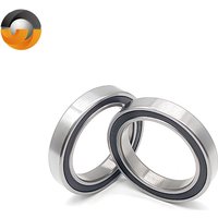 4PCS 6806RS 30x42x7 mm Bearing ABEC-7 Thin Section 6806 2RS Ball Bearings 6806RS 61806 RS