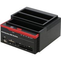 HDD Docking Station Multifunctional 2.5/3.5" IDE&SATA Hard Disk Base USB 3.0 HDD Docking Station Three-bay HDD Docking Station