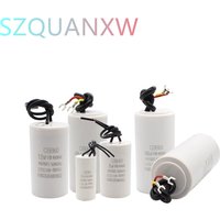1UF 1.5UF 2UF 3UF 4UF 5UF 6UF 8UF 10UF 12UF 15UF 18UF 20UF 25UF 30UF 35UF 40UF 45UF Motor Run Capacitors CBB60 Spade Tabs 450VAC