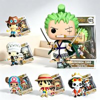 Einteilige Anime-Vinylfigur, Niedliche Piratenfigur, Sammlerstück, Tischdekoration, Geschenk für Manga-Fans, Jugenddekoration