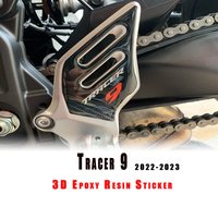For Tracer 9 Tracer 9GT 2022 2023 Accessories Motorcycle 3D Epoxy Resin Sticker protection decal stickers