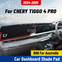 For CHERY TIGGO 4 PRO 2024 2025 RHD Car Dashmat Anti-UV Dashboard Cover Dash Mat Sunshade Carpet Protective Accessories