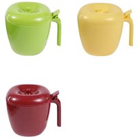 Spice Jar Container 4 Compartment Storage Airtight Dispenser For RV Camping Cooking Organization