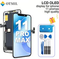 Original OLED LCD Display for iPhone 11 Pro Max Replacement Screen Display LCD Touch Screen Digitizer Assembly with Repair Kit