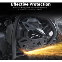 Motorcycle Cylinder Head Protective Guard For BMW R1300R R 1300 R R1300RS R1300 R/RS R1300GS Adv Aluminum Engine Protector Cover