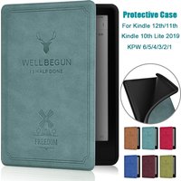 Smart Case for Kindle Colorsoft 2024 2022 10th 11th 12th Generation 6 6.8 7 Inch Cover For Kindle Paperwhite 6 5 4 3 2 1 Pouch