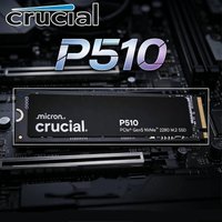 Crucial P510 1TB 2TB PCIe Gen5 NVMe SSD,PCIe 5.0 M.2 2280 Internal Solid State Drive,Laptop & Desktop Compatible