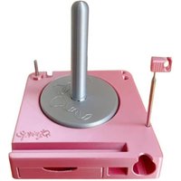 Multifunction Yarn Spool Holder Yarn Dispenser Stand with Phone Stand and Drawer