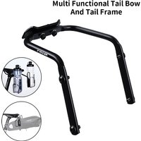 AliExpress Cycling Bottle Cage Extender Bicycle Tail Bag Adapter Stabilizer Dual Bottle Holder Converter Rear Bag Bracket Anti Shake Holder