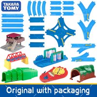 Tomy Plarail Rail Model DIY Railway Toy Kids Adult R-J Series Assembly Railway Accessories Fans Railroad Toys
