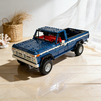 4289 pièces MOC Ford F-150 Long Bed RWD – Modèle technique à construire – Cadeau DIY créatif – Décoration de collection haut de gamme pour adultes
