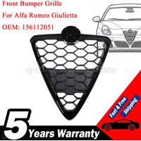 Front Bumper Grille For Alfa Romeo GIULIETTA 2010 2016 Shield Honeycomb Mesh Grill Racing Air Intake RADIATOR GRILL 156112051
