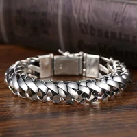 HX Handmade Bracelet Men's Japanese Korean Version Personality Retro Dominant Fashion Europe and America Simple Trend