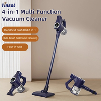 TINSOL 15000PA Wireless Vacuum Cleaner for Home Use, High Suction, Cordless Vacuum, Handheld Vacuum and Mop All-in-One