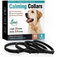 3/4 Pc Dogs Calming Pheromone Collars Cats Relieve Anxiety Adjustable Comfortable Collar For Puppy Kitten Large Pets Accessories