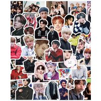 AliExpress FANLU 10/55/110PCS ATEEZ Stickers Korean Boy Band Sticker Kids Toy DIY Luggage Laptop Phone Guitar Bike Skateboard Waterproof Decals