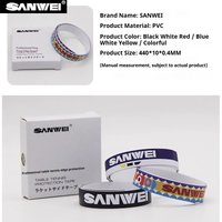 SANWEI Table Tennis Racket Edge Protector Self-adhesive PVC Ping Pong Bat Protective Side Tape Protector Table Tennis Accessory