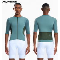 YKYWBIKE 2025 Men's Cycling Jersey Velocity X-Cool Race Pro Summer Breathable Short Sleeve Bike Shirt Honeycomb Bicycle Clothing