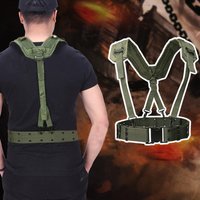 Hunting Accessorios Y Belt Outdoor Tactical Belt CS Combat Belts Girdle Shoulder Chest Strap Tactico Militar