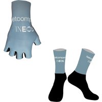 AliExpress NONE 2026 Netcompany INEOS Team One Pair Half Finger Cycling Gloves + ONE PAIR CYCLING SOCKS