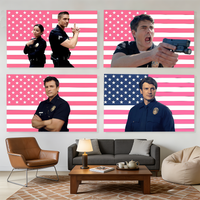 TV The Rookie flag Decorative Banners Suitable For Outdoor Camping Family Parties And Garden Walls Gift