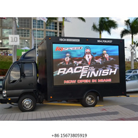 Big Screen P4Mm P6 Van Vehicle Digital Mobile Billboards Outdoor Led Advertising Truck Screen for Sale