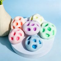 Stress Relief Sand Glutinous Balls Squeeze Toy Portable Shapeable Sensory Fidget Toy for Anxiety Focus Adults Kids