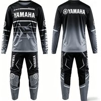 AliExpress New Hot Summer Yamaha Black Motorcycle Off Road Race Long Sleeve Pants Set Men Women Oversized Speed Drying Cycling Sport Set