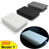 For Tesla New Model Y Juniper 2025 Car Armrest Box Center Console Protector Cushion TPE Arm Rest Pad Cover Interior Accessories