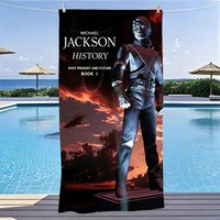1PC King of Pop M-Michael Jackson Beach Towel Microfiber Quick Dry Soft Skin Friendly Gym Sports Towel Fashion Beach Accessories