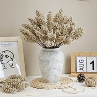 Artificial Plants Flowers Silk Home Room Table Wedding Wreath Bridal Bouquet Decor Valentine's Day Outdoor Garden DIY Gifts Box